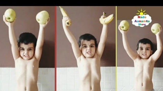 'Body Parts Fruits Exercise for Kids With Aanamta|Kids Fitness Workout with Aanamta|Kids Exercise|'