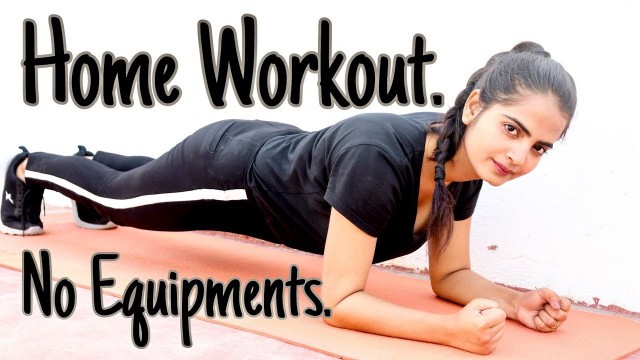 'No Gym Full Body Workout | Home Workout for Women | Alisha Singh'