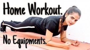 'No Gym Full Body Workout | Home Workout for Women | Alisha Singh'