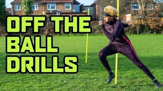 'GET A FITNESS BOOST WITH THESE OFF THE BALL DRILLS! 