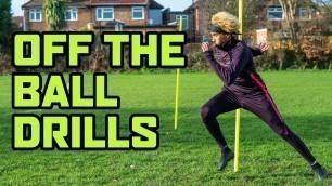 'GET A FITNESS BOOST WITH THESE OFF THE BALL DRILLS! 