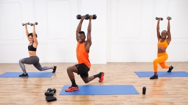 '35-Minute Full-Body Workout With Weights With Raneir Pollard'