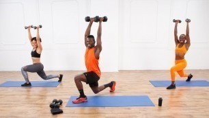'35-Minute Full-Body Workout With Weights With Raneir Pollard'