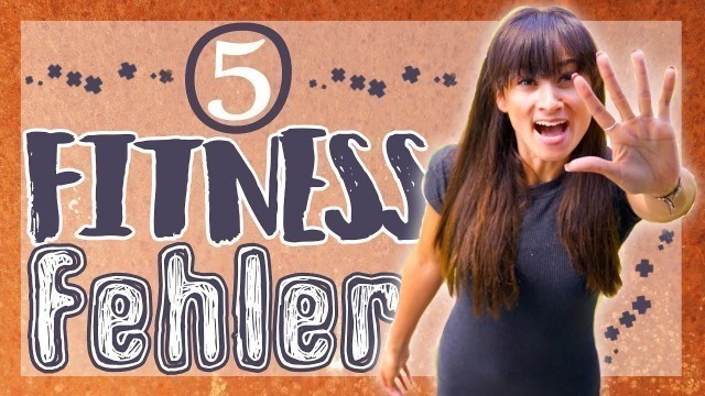 '5 Fitness Mythen - Fehler beim Abnehmen - Tipps zum Muskelaufbau - So klappt es!'