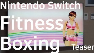 'How to work out at home : Covid-19 | Nintendo Switch Fitness Boxing (Teaser)'