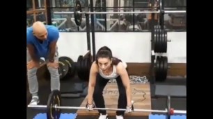 'Ameesha Patel HOT Workout #Gym Fitness Video 2019'