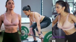 'Rakul Preet Singh Hot gym workout video | #RakulPreetSingh | Telugu Tonic'