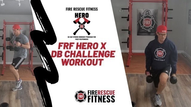 'FRF HERO X DB Challenge Workout'