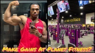'Can You Build Muscle At Planet Fitness? [Fat loss And Hypertrophy]'