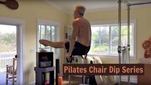 'Pilates Chair Dip Series for Better Fitness Over 50'
