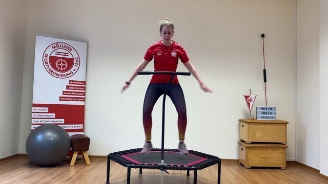 'Jumping Fitness für Anfänger - Homeworkout - Fit mit Pia - Möllner SV'