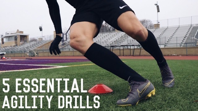 '5 Essential Speed and Agility Drills | Increase Your Speed and Change of Direction'