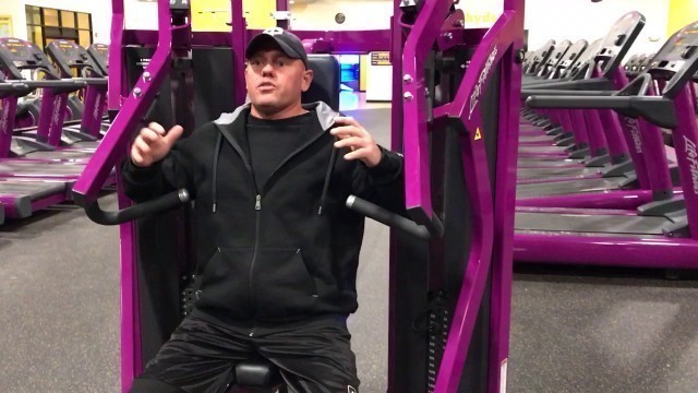 'Planet Fitness Incline Press Machine - How to use the incline press machine'