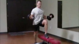 'Firefighter Fitness Exercise Upgrade- Captain Morgan Curls'