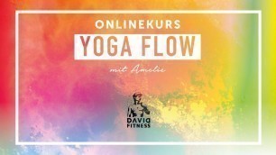 'Yoga mit Amelie - David Fitness Onlinekurse für Zuhause!'