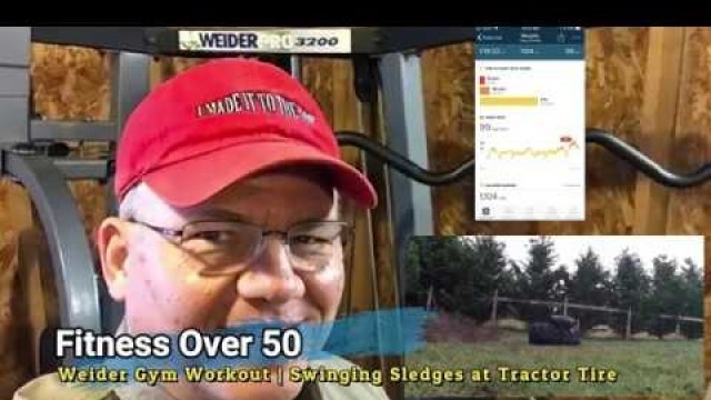 'Fitness Over 50 | Weider Gym Workout | Swingin Sledges at Tractor Tire'