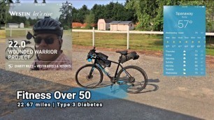 'Fitness over 50 | 22.67 miles | Type 3 Diabetes'