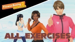 'All Exercises in Fitness Boxing 2: Rhythm & Exercise (Nintendo Switch)'