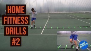 'Home Fitness Drills 2 - My top 3 speed ladder drills | #StayHOME'