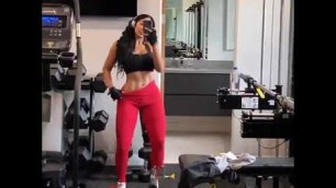 'Sumeeta fitness model at gym'