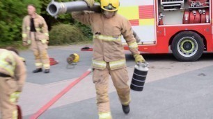 'National Firefighter Fitness Test, Freshwater Fire Station Isle of Wight'