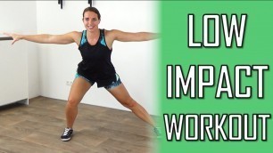 '20 Minute Low Impact Total Body Cardio Workout at home – No Repeating Exercises'