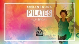 'Pilateskurs mit Ulrike DAVID Fitness Onlinekurse für Zuhause!'