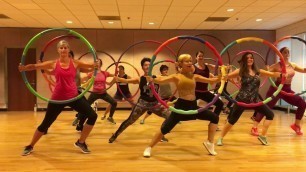 '“TORE MY HEART” by OONA - Dance Fitness Workout with Weighted Hula Hoops Valeo Club'