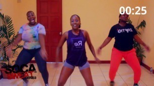 'Soca Dance Fitness Workout ft Olatunji  - Bazu\"2017 Release\" (Trinidad)'