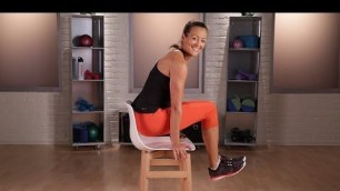 'Full Body Chair Workout | Seated Workout | POPSUGAR Training Club'