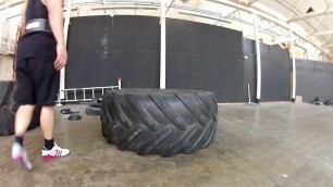 'More tyre flipping at dundee raw power fitness'