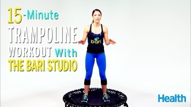 '15-Minute Trampoline Workout | Follow-Along Fitness | Health'
