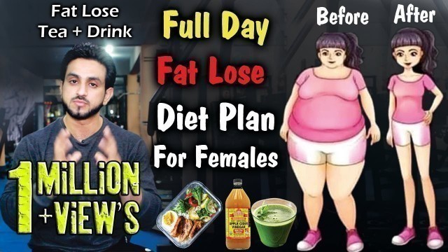 'Fat loss Diet Plan For Female Urdu Hindi'