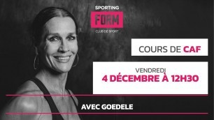 '[ Workout At Home ] REPLAY HD du 04/12 - CAF Avec Coach Goedele'