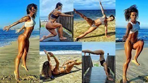 'SENADA GRECA | Bikini Beach Workout | Beach Body Workout | Beach Abs Workout | Bikini Fitness'