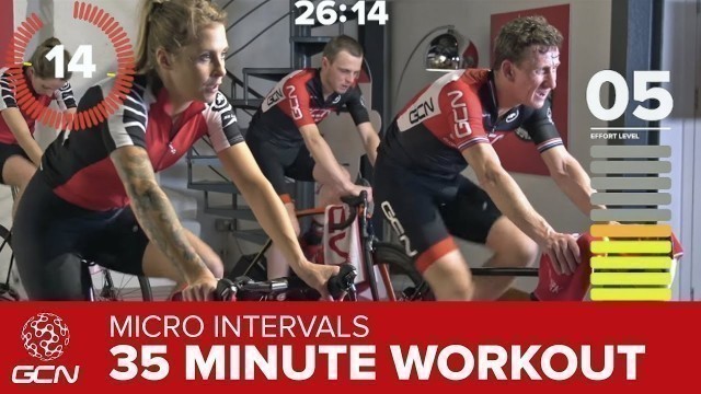 'Fast Fitness Workout - High Intensity 35 Minute Indoor Cycling Training'