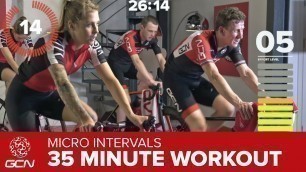 'Fast Fitness Workout - High Intensity 35 Minute Indoor Cycling Training'