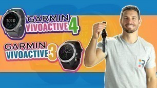 'Garmin vivoactive 4 vs 3 | Fitness Smartwatch Review (NEW)'