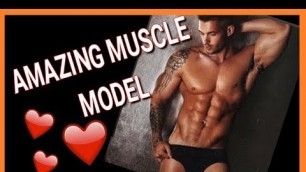 'MUSCLE model guy ARTUR CAMINS/// SPANISH fitness HOT MODEL.Modelo de Fitness Artur Camins.'