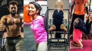 'Mollywood Fitness Workout | Celebrities Gym | Mohanlal, Mammootty, Parvathy Thiruvothu, Rimi Tomy'