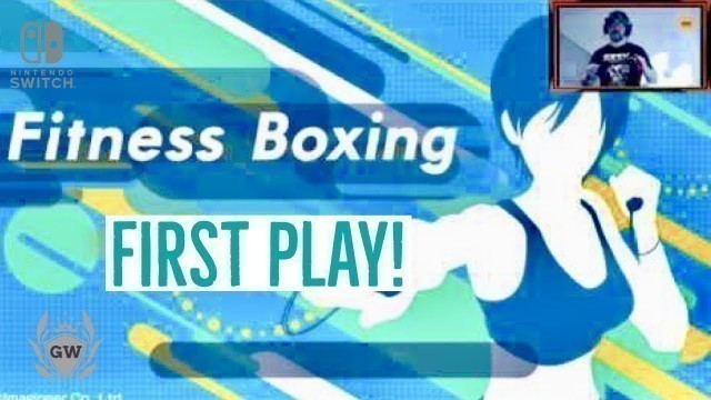 'Fitness Boxing on Nintendo Switch! First play! Tutorial Walkthrough! Lets play!'