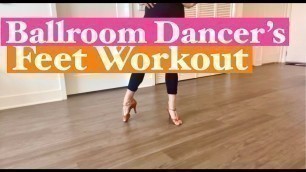 'FootWork Drills | BALLROOM DANCER\'S WORKOUT | This exercises will make you a BETTER DANCER !'