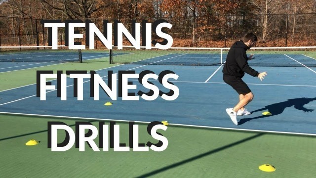 'Tennis Fitness Drills On Court | Connecting Tennis | Fitness'