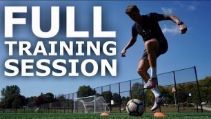'Full Off Season Training Day | Gym Workout & Explosive Speed Drills | The Off Season Training Series'
