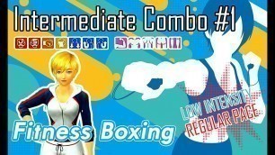 'Intermediate Combo #1-Fitness Boxing | Nintendo Switch | English Lin Gameplay |Intensity Low-Regular'