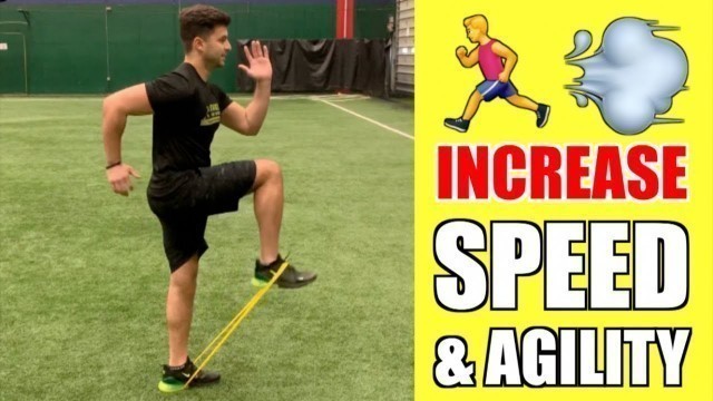 '11 Resistance Band Drills For SPEED AND AGILITY! (At Home Workout!)'