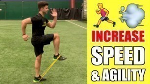 '11 Resistance Band Drills For SPEED AND AGILITY! (At Home Workout!)'