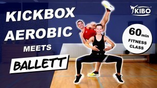 'KIBO Kickbox-Aerobic meets Ballett 60 min Fitness Workout by Dr. Daniel Gärtner'
