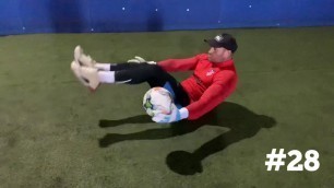 '100 + Goalkeeping solo drills and home workouts ..Part 1'