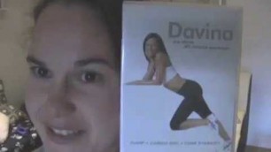 'Davina, my three 30min workouts : workout DVD review to lose weight and be fit'